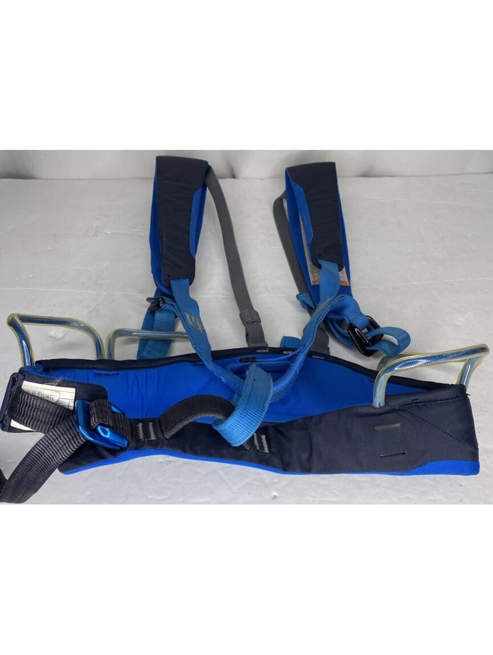 Black Diamond Momentum Climbing Harness Blue Belt Size Medium ￼